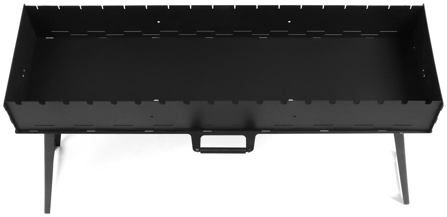 Мангал с ножками FIREGRILL, 114.7×37.5×72.3 см, 2 мм, длина жаровни 105 см