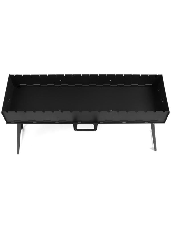 Мангал с ножками FIREGRILL, 114.7×37.5×72.3 см, 2 мм, длина жаровни 105 см