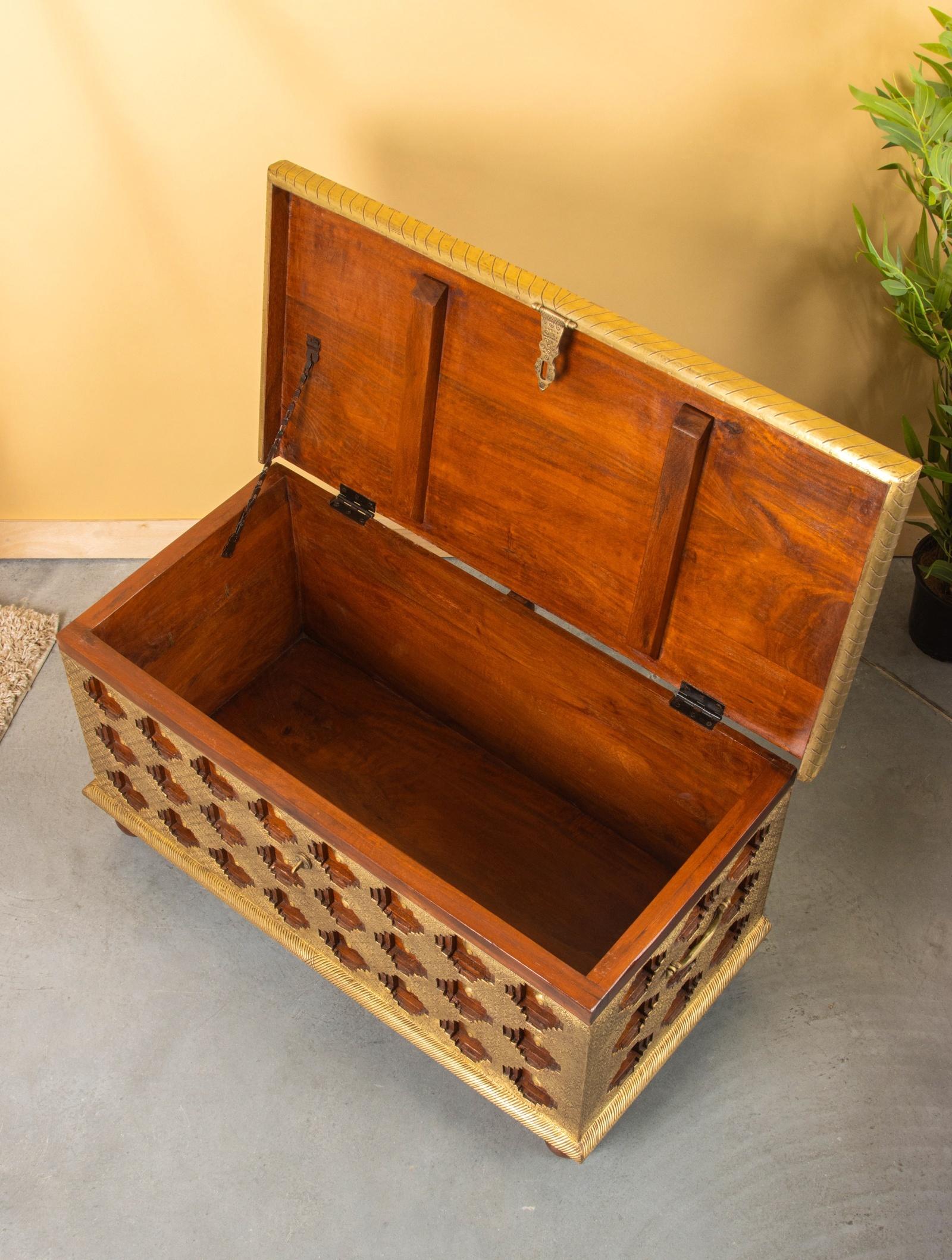 Сундук, 91×46×46 см, дерево