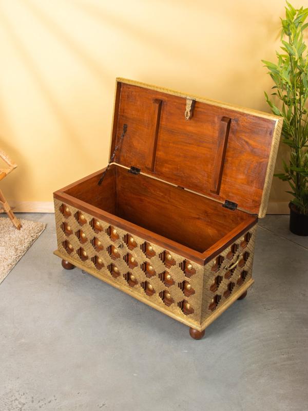 Сундук, 91×46×46 см, дерево