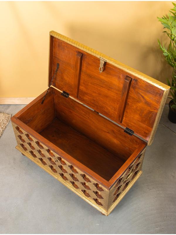 Сундук, 91×46×46 см, дерево