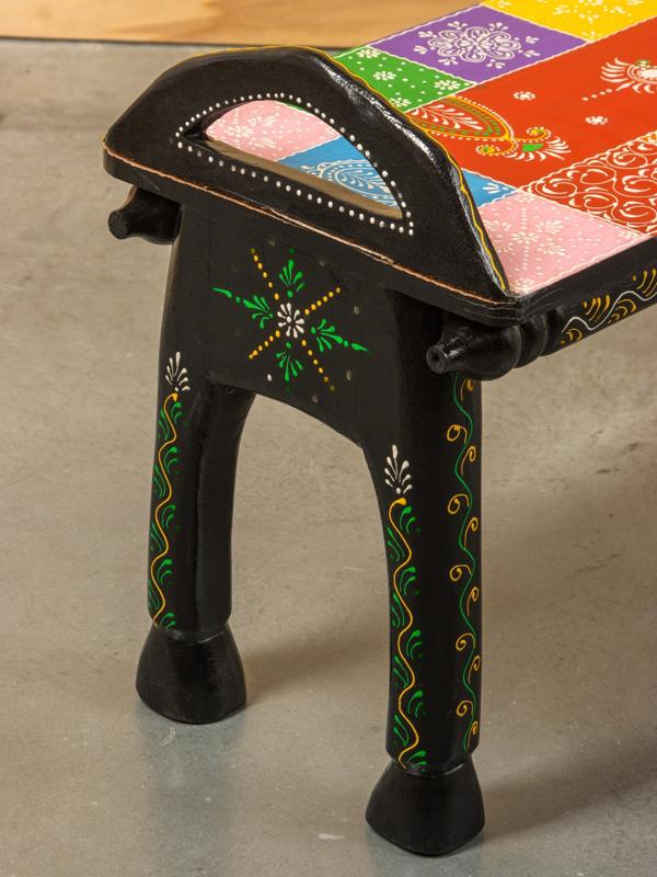 Лавка «Краски Индии», 89×30×45 см, дерево