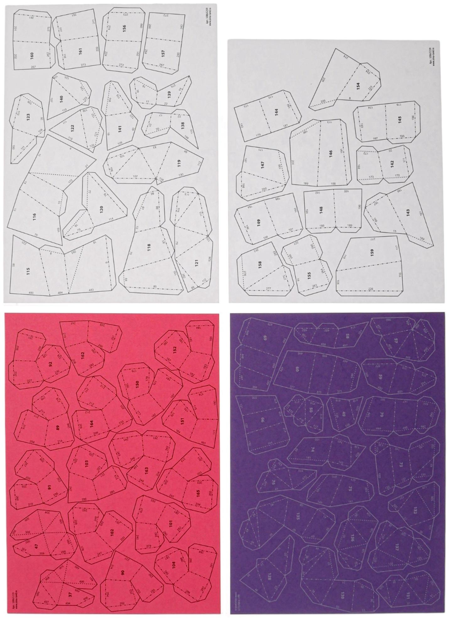 Коструктор полигональный «Лошадка», 165 деталей, UNICON