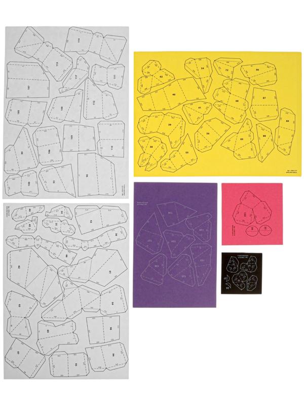 Коструктор полигональный «Лошадка», 165 деталей, UNICON