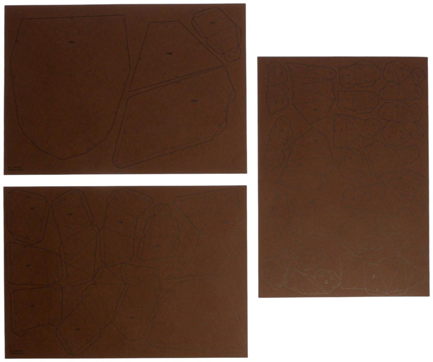 Коструктор полигональный «Голова лошади», 118 деталей, UNICON