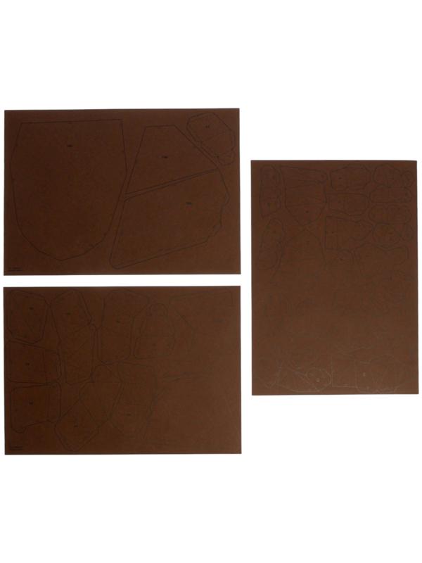 Коструктор полигональный «Голова лошади», 118 деталей, UNICON