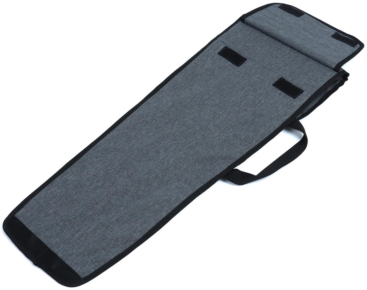 Набор шампуров в колчане, 6 шт., деревянная ручка «Шар», 73(50) х 1.2×0.25 см, серый