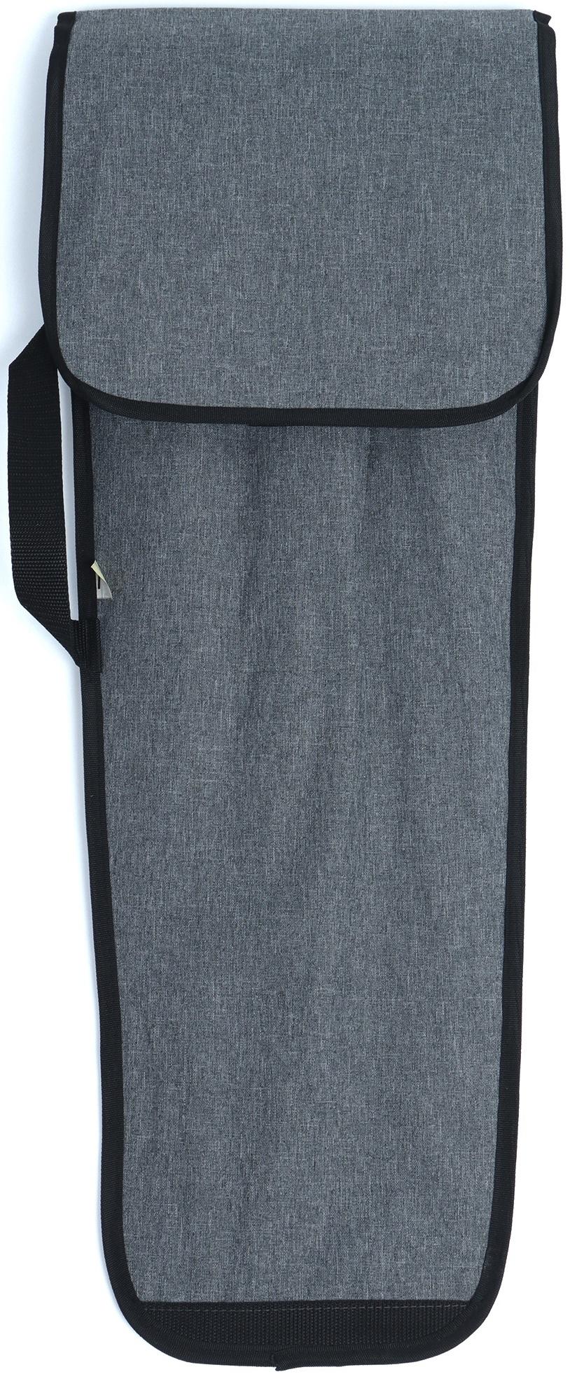 Набор шампуров в колчане, 6 шт., деревянная ручка «Шар», 73(50) х 1.2×0.25 см, серый