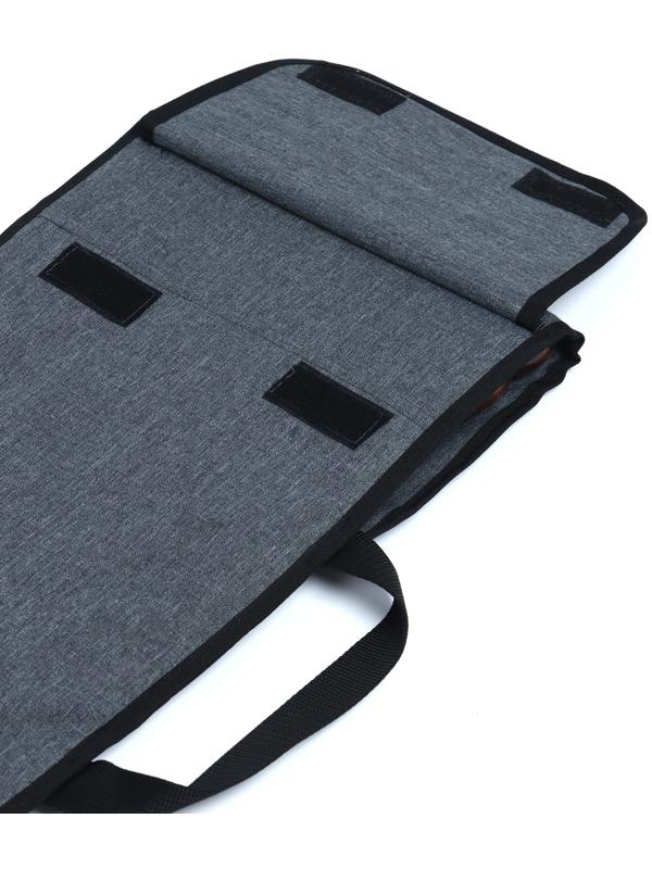 Набор шампуров в колчане, 6 шт., деревянная ручка «Шар», 73(50) х 1.2×0.25 см, серый