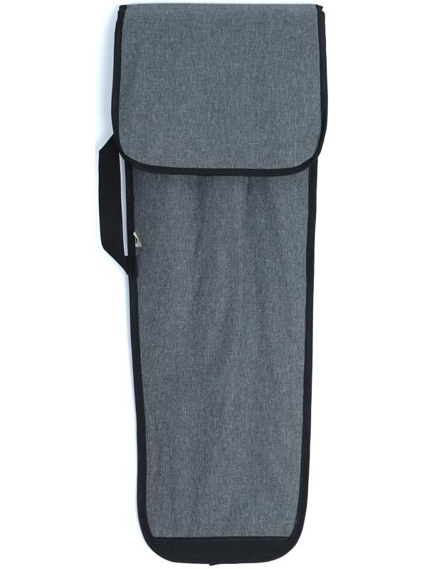 Набор шампуров в колчане, 6 шт., деревянная ручка «Шар», 73(50) х 1.2×0.25 см, серый