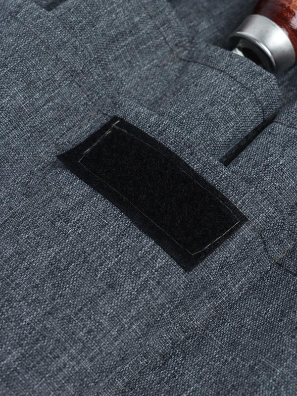 Набор шампуров в колчане, 6 шт., деревянная ручка «Фигурная», 73(50) х 1.2×0.25 см, серый