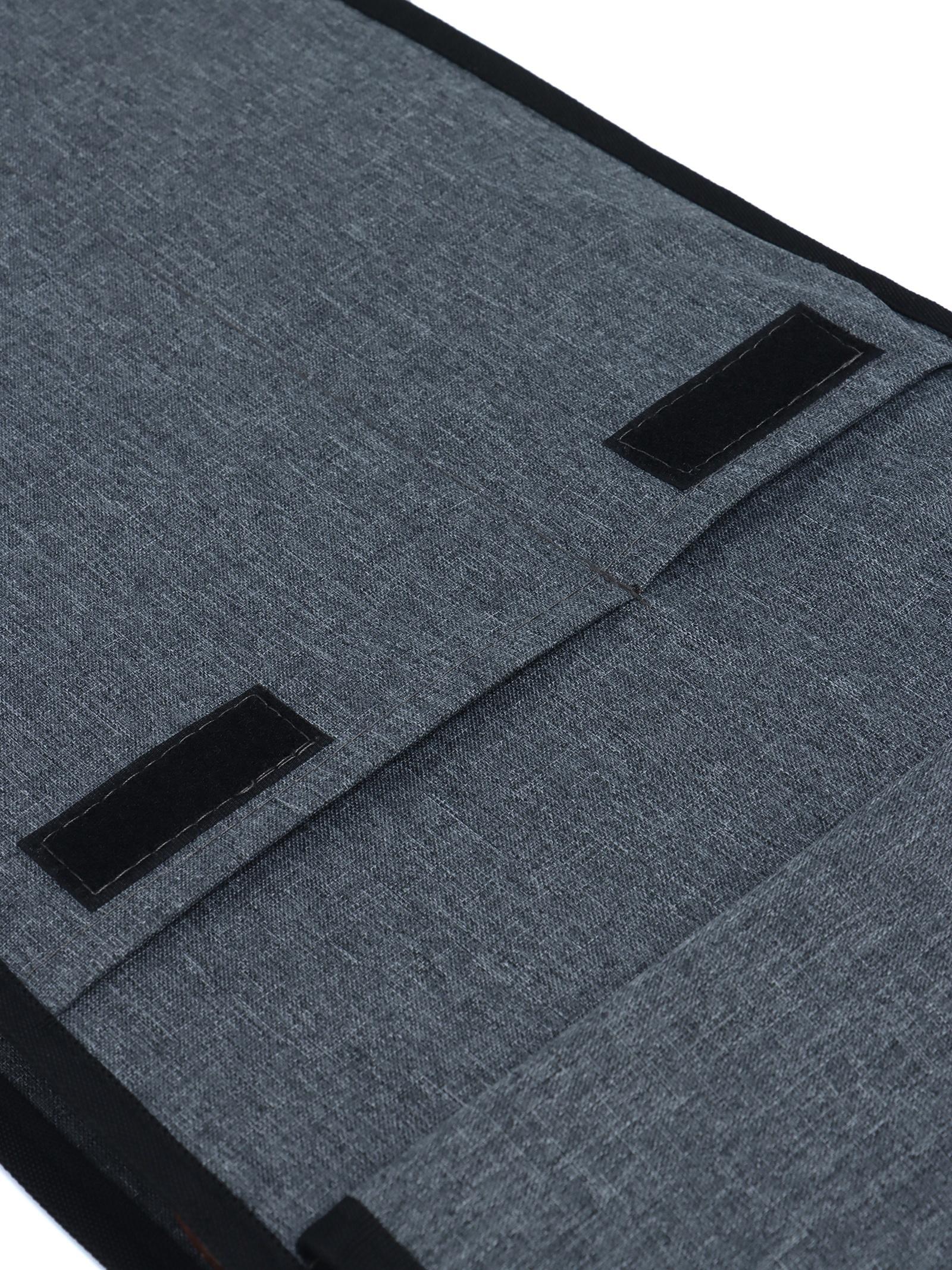 Набор шампуров в колчане, 6 шт., деревянная ручка «Кольцо», 73(50) х 1.2×0.3 см, серый