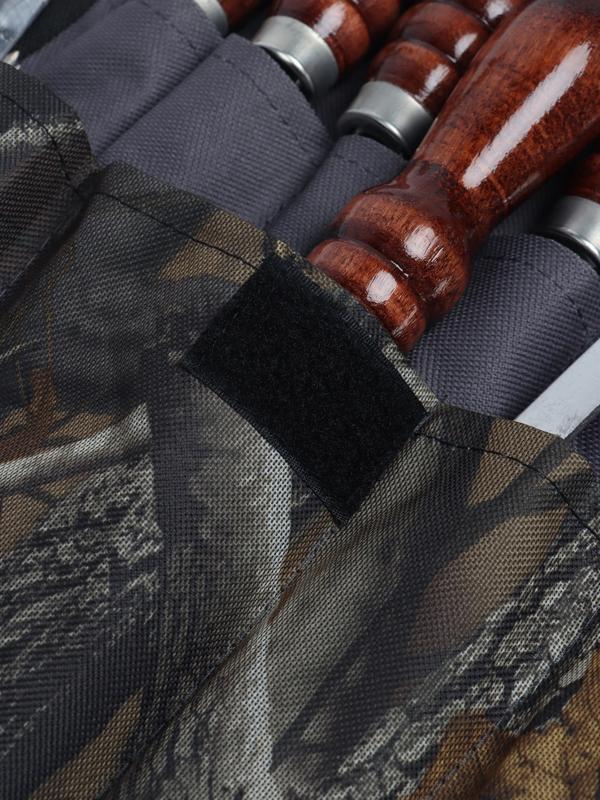 Набор шашлычный в колчане, 11 предметов, цвет камуфляж