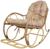 Кресло - качалка «Элит», 126×98×57 см, бежевое, с бежевой подушкой