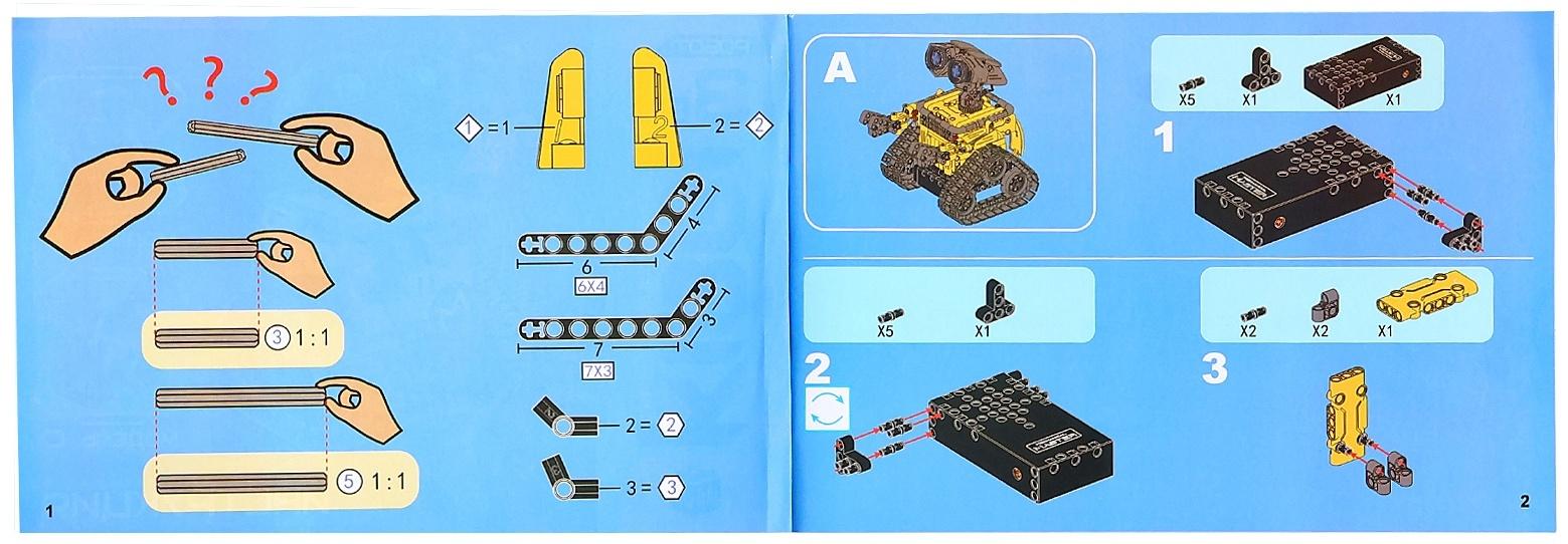 Конструктор радиоуправляемый 3 в 1, 434 детали