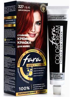 Краска для волос FARA NC тон 327/6.45 - Дикая вишня, 116 г