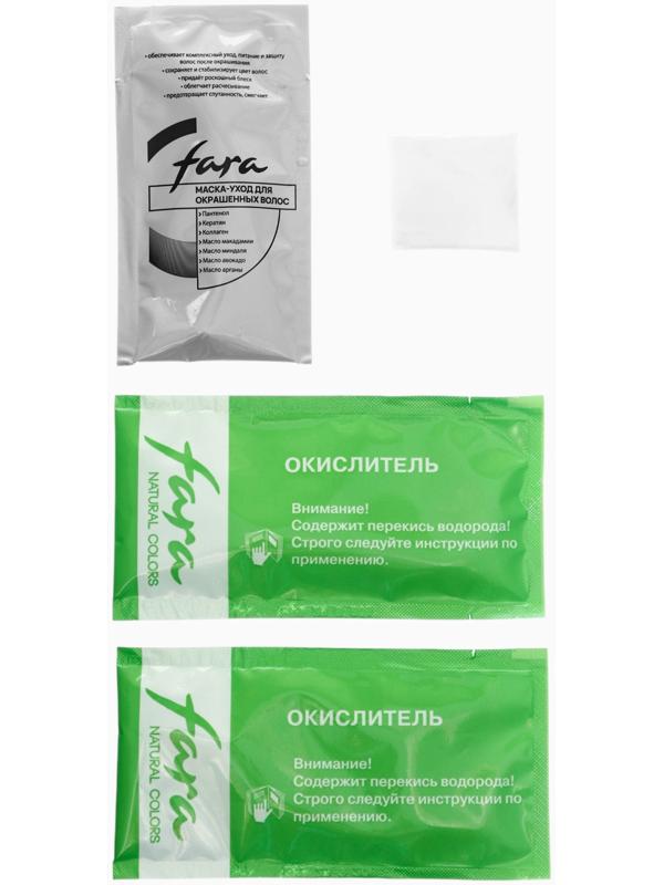 Краска для волос FARA NC тон 306/6.73 - Золотистый каштан, 116 г