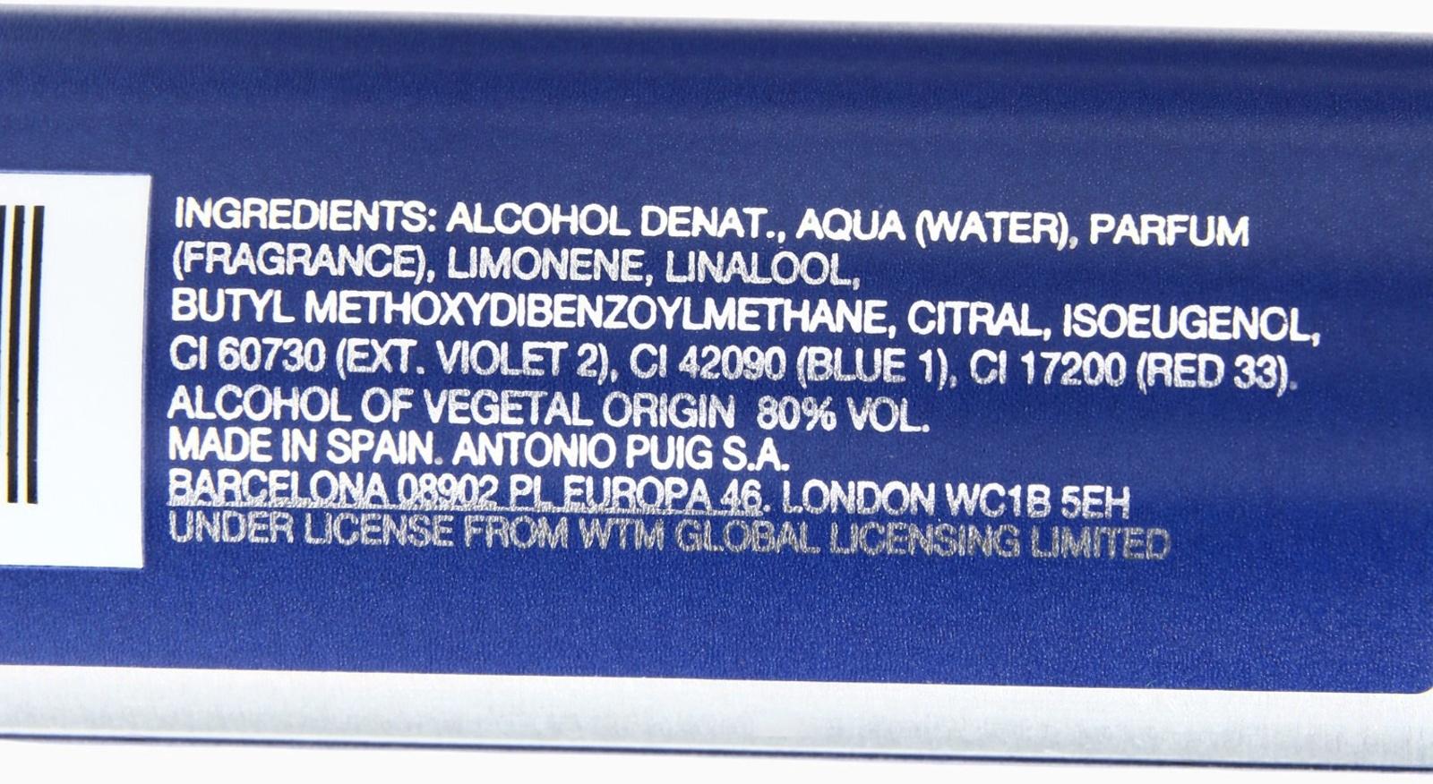 Туалетная вода мужская BANDERAS BLUE SEDUCTION DOSES, 30 мл