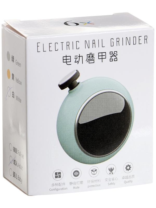 Триммер для ногтей LTRI-30, 3 насадки, от батарейки ААА, белый