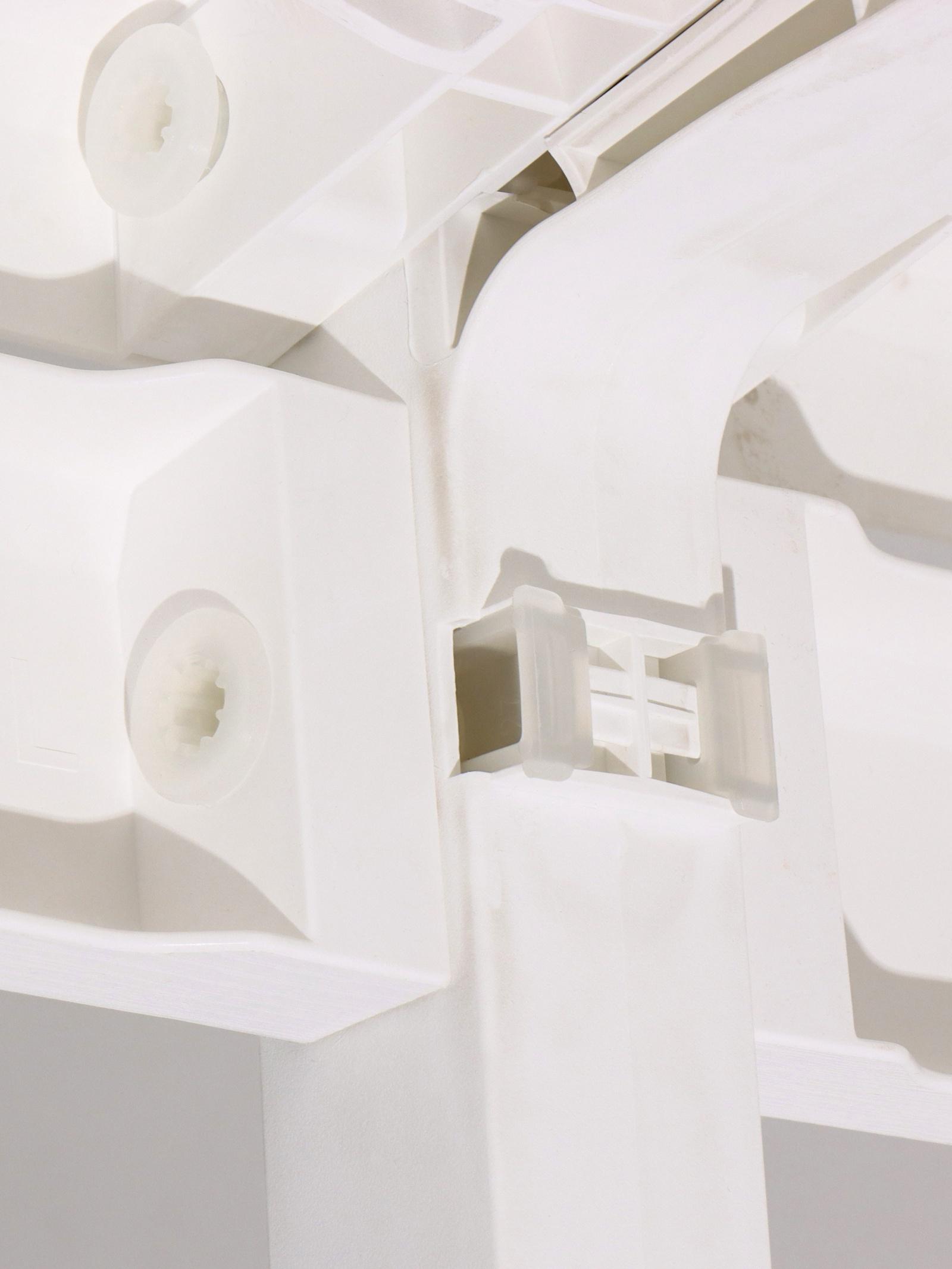 Набор садовой мебели «Евпатория»: 2 кресла 66×65×79 см, стол 79×55×38 см, диван 124×65×79 см, белый