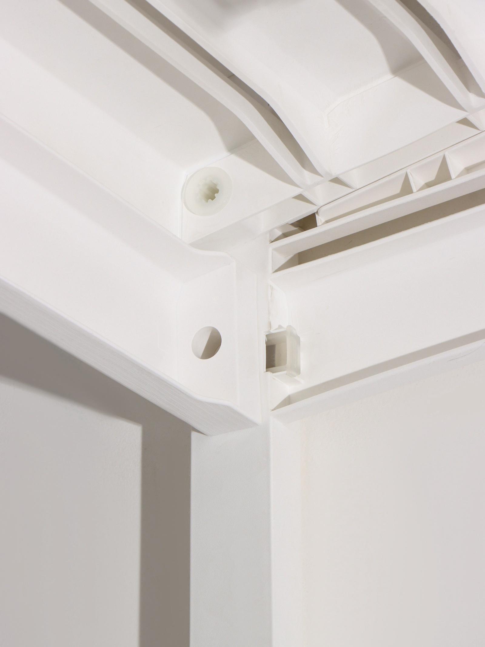 Набор садовой мебели «Евпатория»: 2 кресла 66×65×79 см, стол 79×55×38 см, диван 124×65×79 см, белый