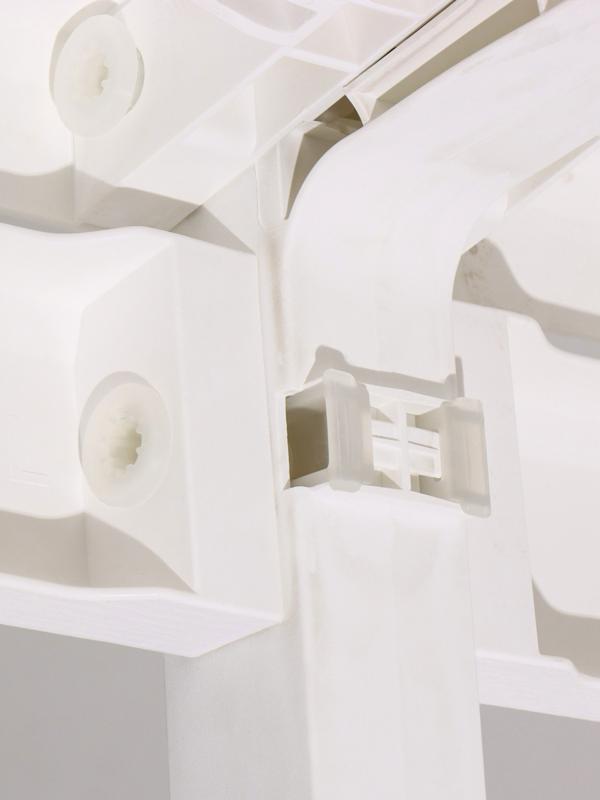 Набор садовой мебели «Евпатория»: 2 кресла 66×65×79 см, стол 79×55×38 см, диван 124×65×79 см, белый