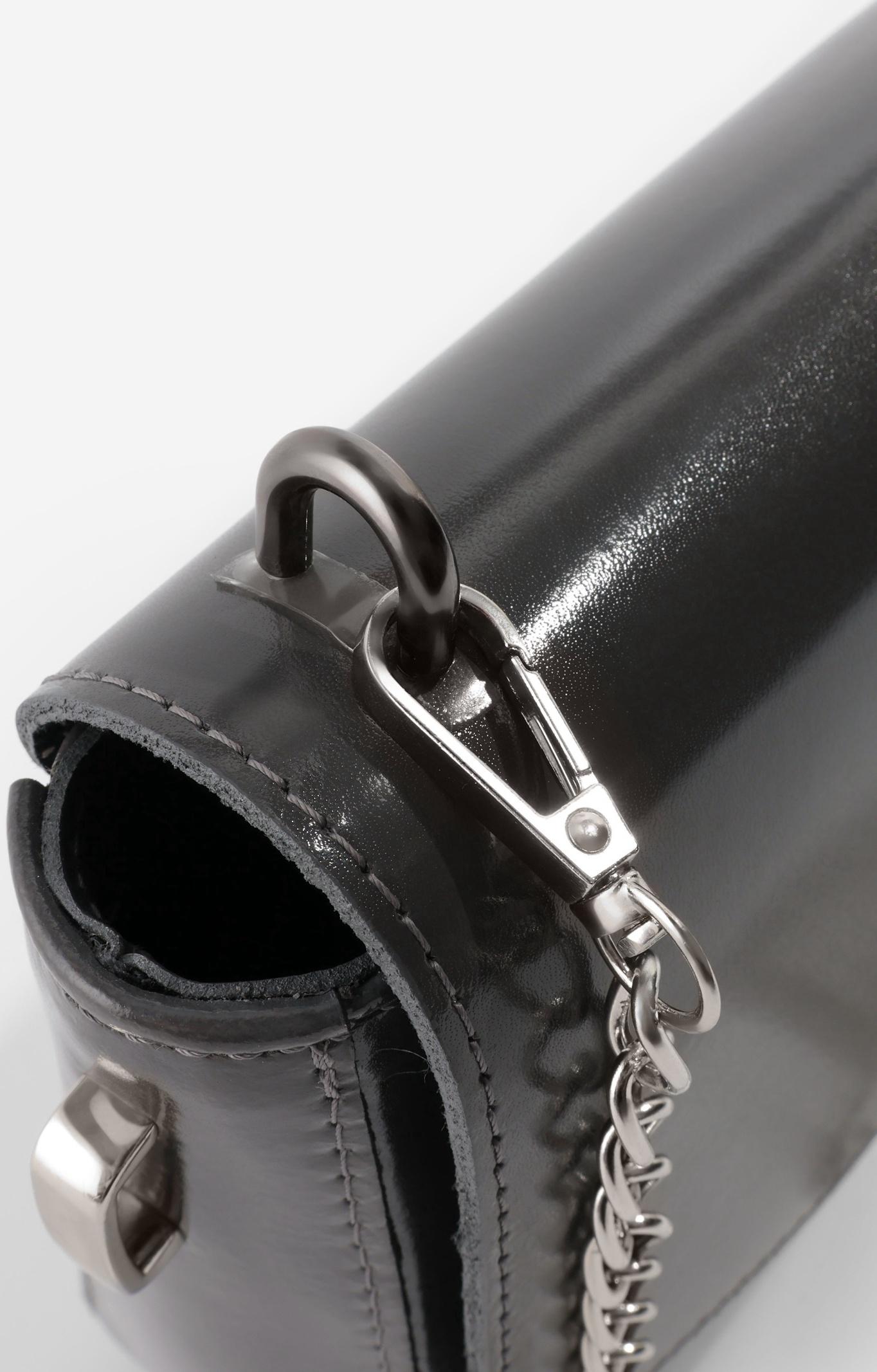 Крепления для ручек на сумку, металлические, 1.8×1.5×0.5 см, 2 шт., 4 винта, цвет чёрный никель