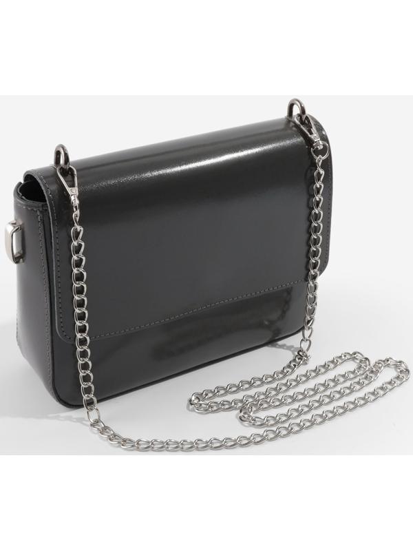 Крепления для ручек на сумку, металлические, 1.8×1.5×0.5 см, 2 шт., 4 винта, цвет чёрный никель