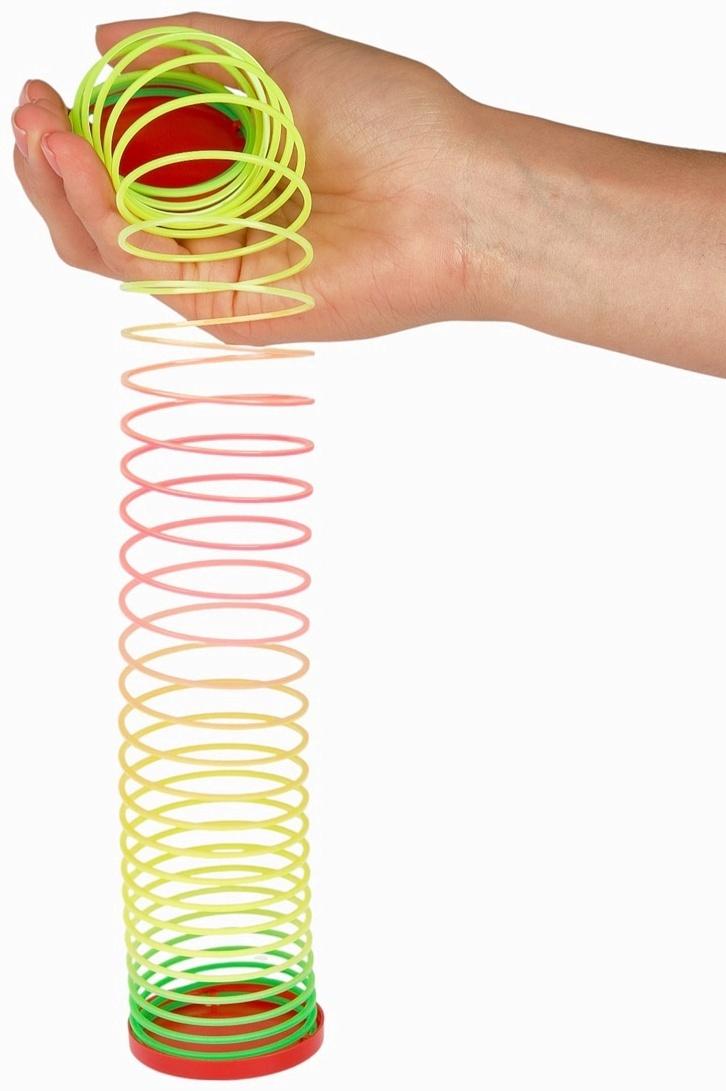 Пружинка радуга «Весёлая лошадь», d=5 см, МИКС