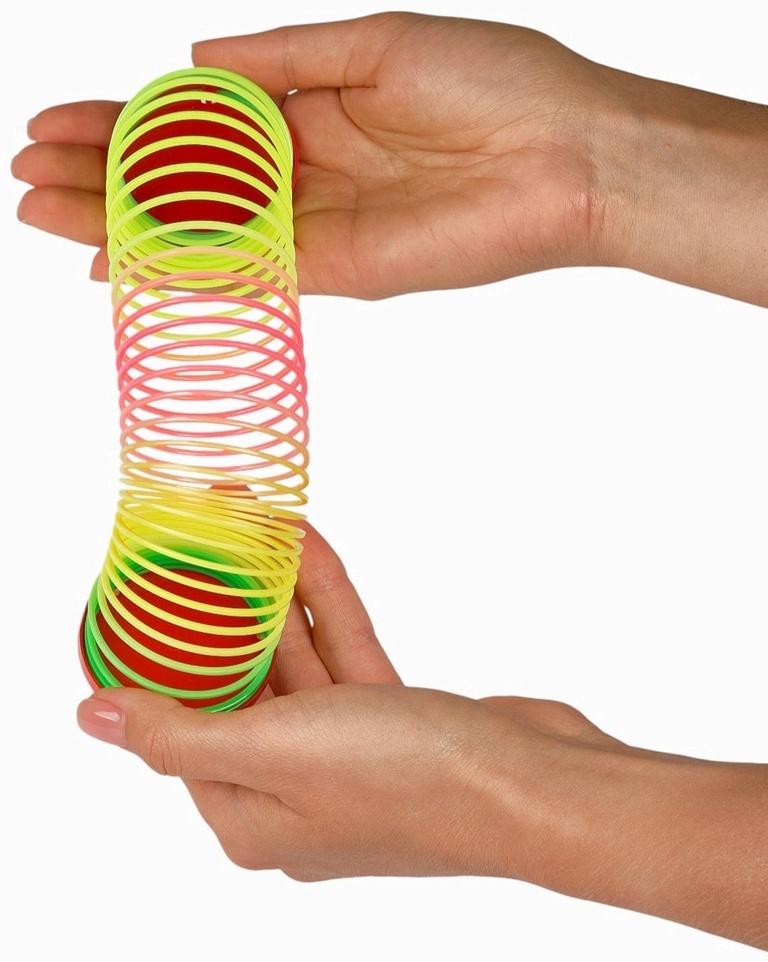 Пружинка радуга «Весёлая лошадь», d=5 см, МИКС