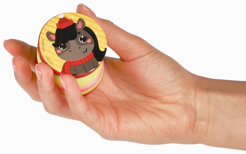 Пружинка радуга «Весёлая лошадь», d=5 см, МИКС