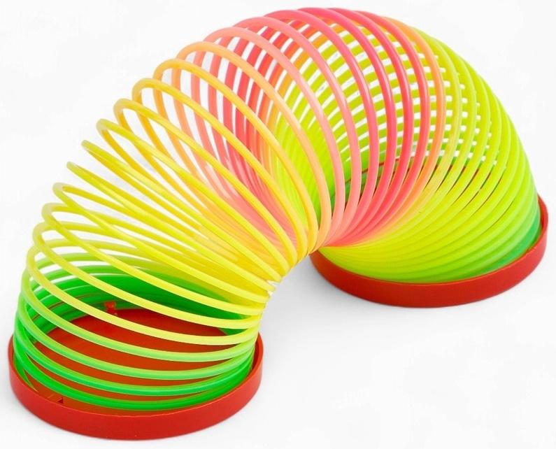 Пружинка радуга «Весёлая лошадь», d=5 см, МИКС