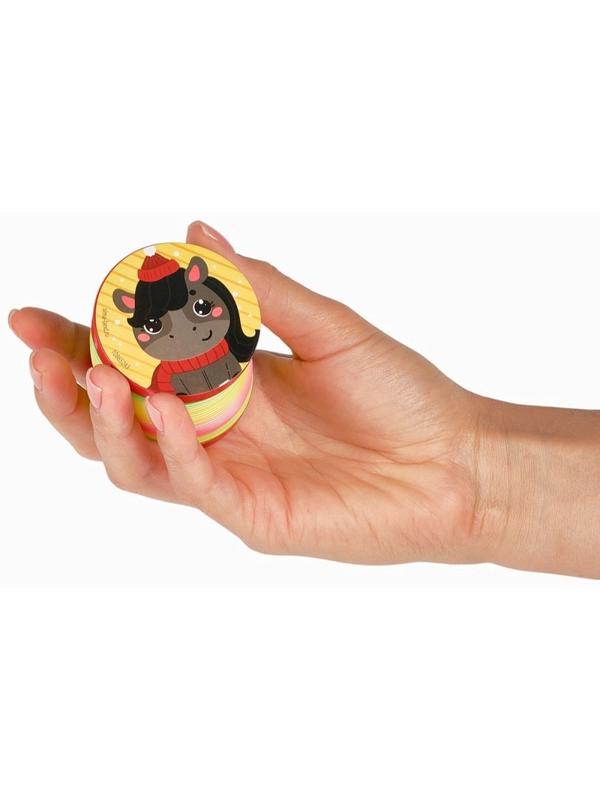 Пружинка радуга «Весёлая лошадь», d=5 см, МИКС