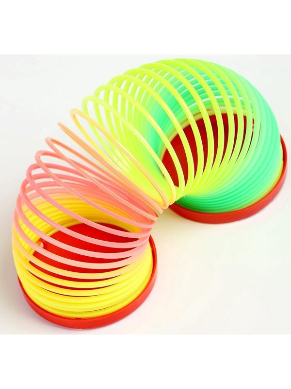 Пружинка радуга «Весёлая лошадь», d=5 см, МИКС