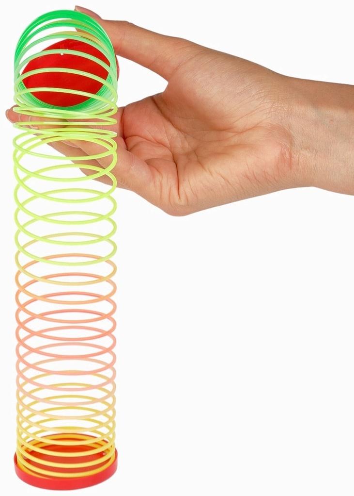 Пружинка радуга «Новогодняя лошадь», d=5 см, МИКС