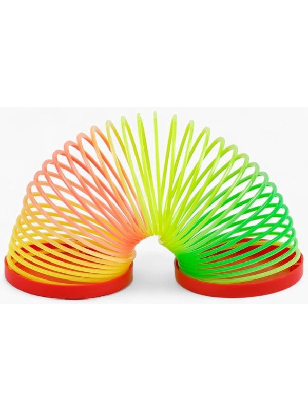 Пружинка радуга «Новогодняя лошадь», d=5 см, МИКС