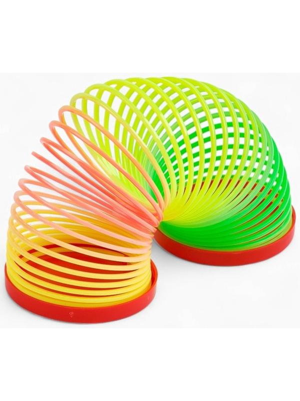 Пружинка радуга «Новогодняя лошадь», d=5 см, МИКС