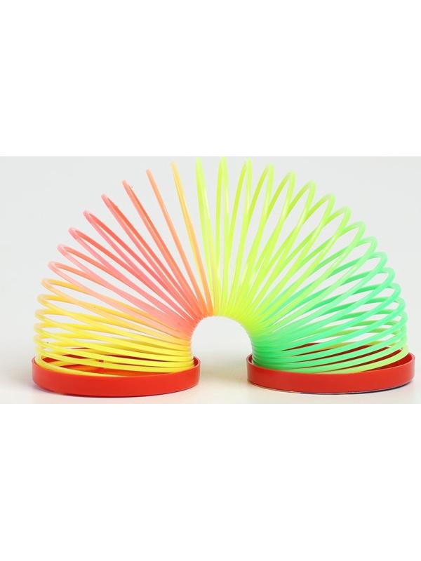 Пружинка радуга «Новогодняя лошадь», d=5 см, МИКС