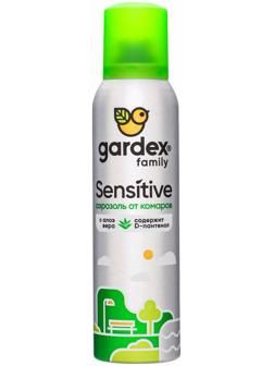 Аэрозоль от комаров Gardex Family. Sensitive, 150 мл