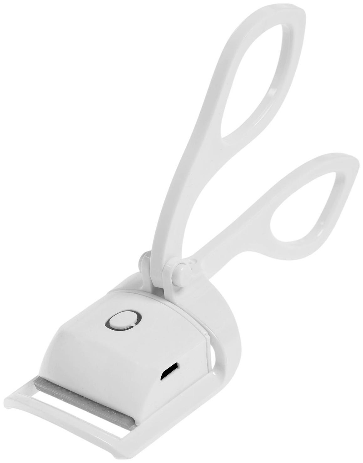 Керлер для ресниц LW-05, электрический, с нагревом, от АКБ, белый