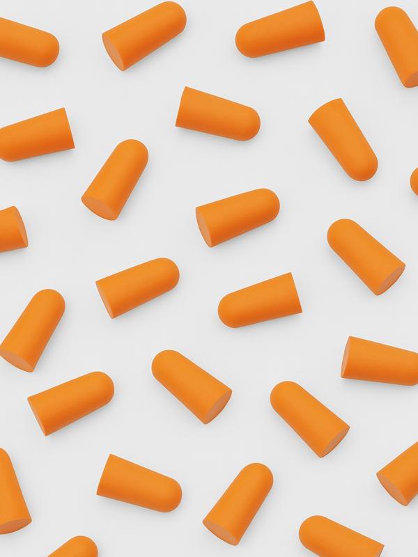 Беруши, 2.5×1 см, набор - 20 пар