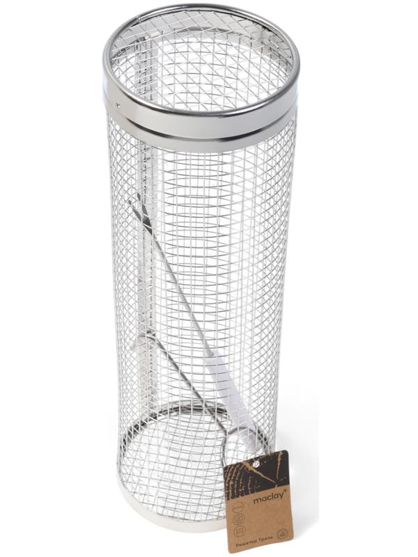 Решетка гриль Maclay для овощей, круглая, 30×10 см