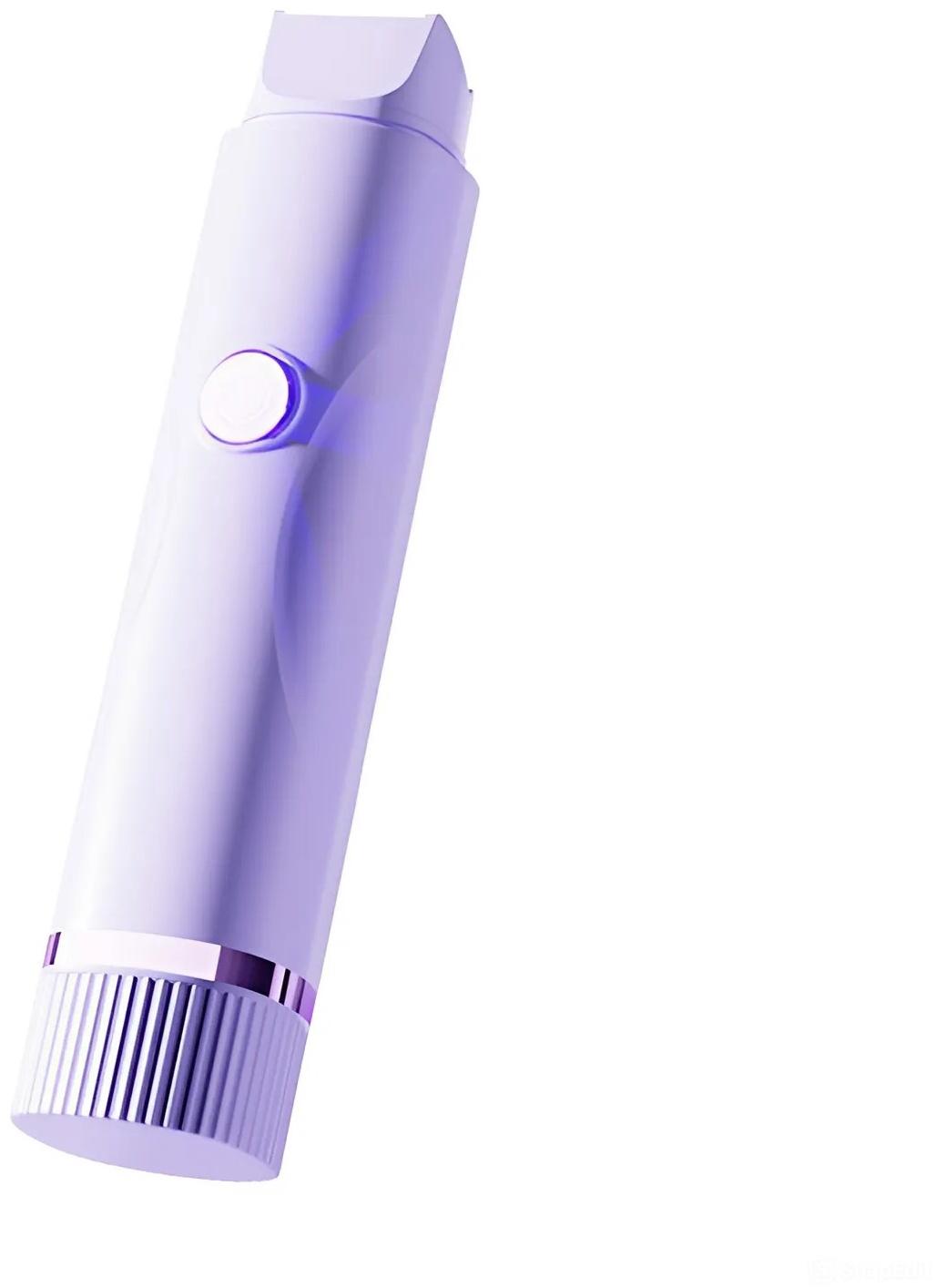 Триммер LTRI-26, женский, 2 насадки, от АКБ, сиреневый