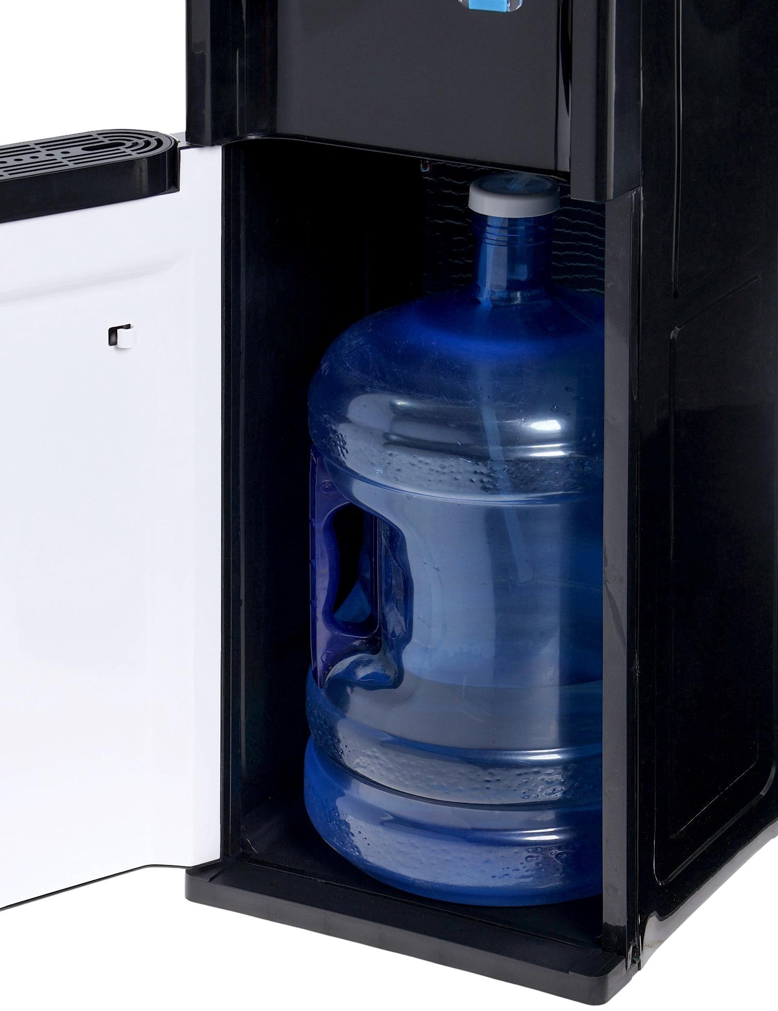 Кулер для воды AquaWork J-41LDS, 450 Вт, нагрев, охлаждение до 12º С, нижняя загрузка, серый