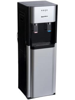 Кулер для воды AquaWork J-41LDS, 450 Вт, нагрев, охлаждение до 12º С, нижняя загрузка, серый