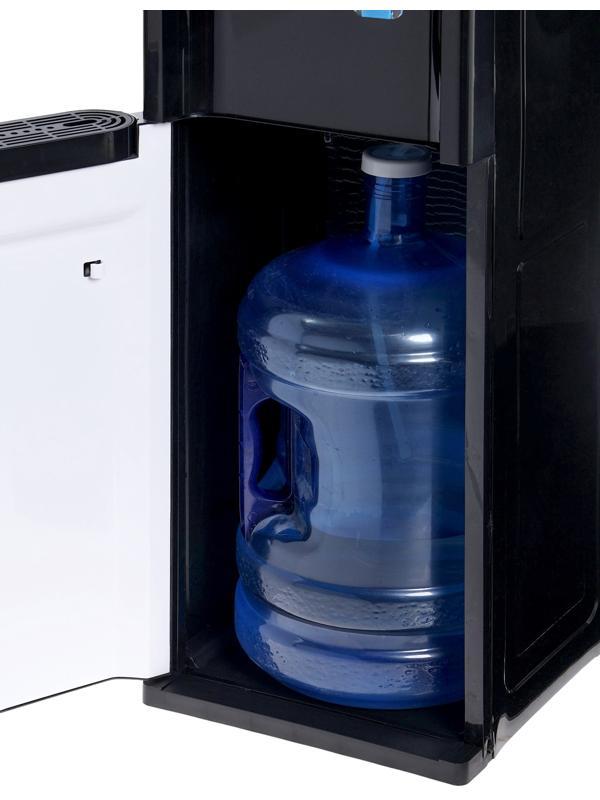 Кулер для воды AquaWork J-41LDS, 450 Вт, нагрев, охлаждение до 12º С, нижняя загрузка, серый