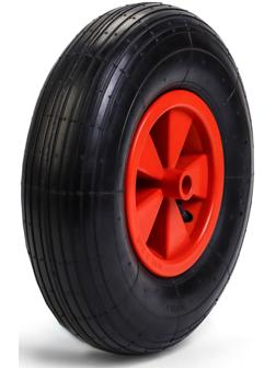 Колесо пневматическое, d=330 мм, ступица: диаметр 16 мм, длина 90 мм