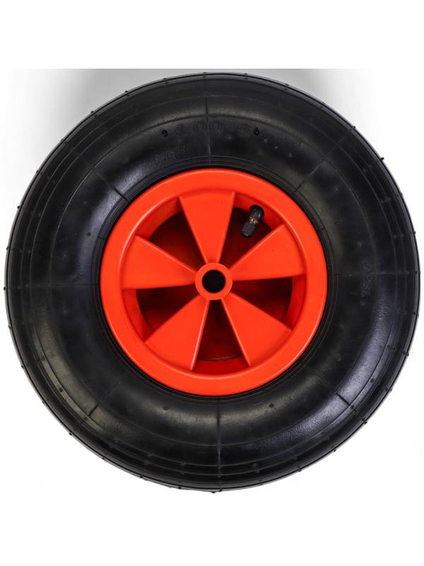 Колесо пневматическое, d=330 мм, ступица: диаметр 16 мм, длина 90 мм