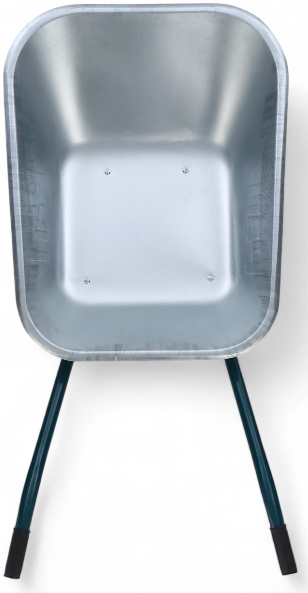 Тачка садовая, 1 пневмоколесо: груз/п 130 кг, объем 65 л, кузов 0.6 мм