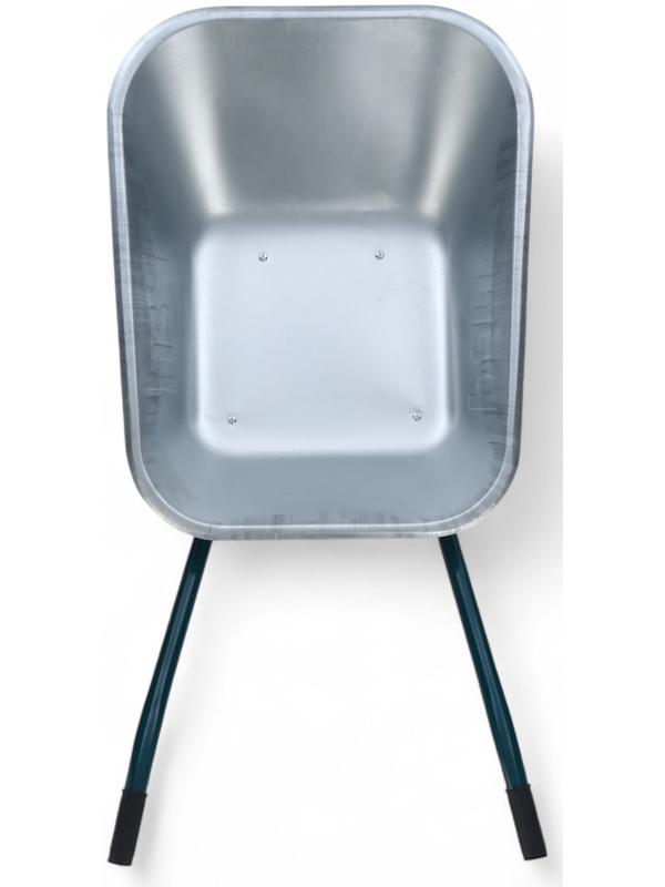 Тачка садовая, 1 пневмоколесо: груз/п 130 кг, объем 65 л, кузов 0.6 мм